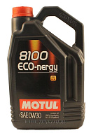 Масло моторное MOTUL 8100 ECO-NERGY 0W30 5л.