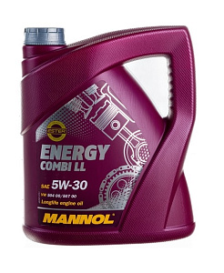 Масло моторное MANNOL ENERGY COMBI LL 5W30 синт. 4л