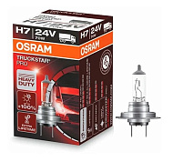 Лампа H7 24V(70)+100% TRUCKSTAR PRO OSRAM
