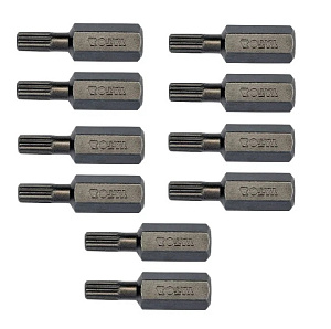 Набор бит SPLINE 8X30мм M5 10шт YATO