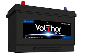 Аккумуляторная батарея VOLTHOR ULTRA 6СТ95 пр.выс.Словения 306х173х220 850А D31