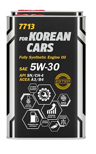 Масло моторное MANNOL FOR KOREAN CARS 5W30 синт. 1л