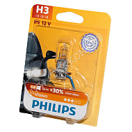 Лампа 12V H3 (55) PK22s+30% PREMIUM 12V Philips
