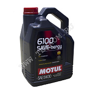 Масло моторное MOTUL 6100 SAVE-NERGY 5W30 5л (остатки)