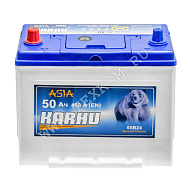 Аккумуляторная батарея KARHU Asia 6СТ50 VL АПЗ прям.тн.кл. Казахстан 236х129х220 (65B24R)