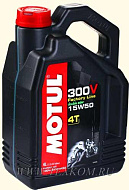 Масло моторное MOTUL 300V 4такт. FACTORY LINE 15W50 4л синт.