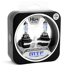 Лампа HB4 55W Argentum +130% к-т MTF