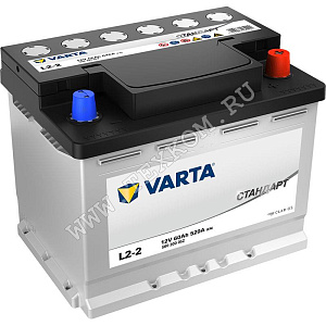 Аккумуляторная батарея VARTA Standart 6СТ 60з обр. L2-2 242х175х190 (ETN-560 300 052)