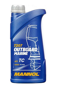 Масло моторное MANNOL OUTBOARD MARINE 2Т п/синт. 1л