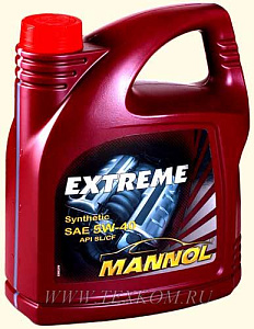 Масло моторное MANNOL EXTREME 5W40 синт. 4л