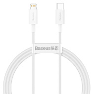 Кабель Baseus Superior Series Fast Charging Data Cable Type-C to IP 2.4A 1m white