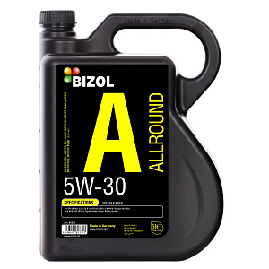 Масло моторное BIZOL Allround SP/SN plus GF-6A 5W30 синт. 5л***