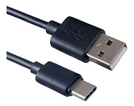 Кабель USB2.0 A вилка-USB Type-C вилка 1м. Perfeo