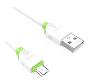 Кабель LDNIO USB Micro 1m 2.4A White