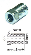 Наконечник тормозной трубки WP-Z 116