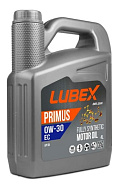 Масло моторное LUBEX PRIMUS EC 0W30 синт. 4л.