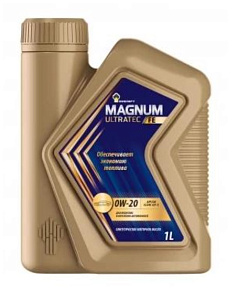 Масло моторное РОСНЕФТЬ Magnum Ultratec FE 0W20 синт. 1л