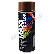Краска MAXI COLOR бежево-коричневая аэрозоль НЦ 400мл