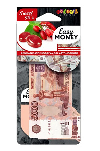Ароматизатор подвесной EMN-07 "5000 рублей" Sweet 90`s серии "Easy Money"