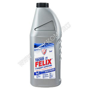 Жидкость охлаждающая FELIX-45 тосол 1кг