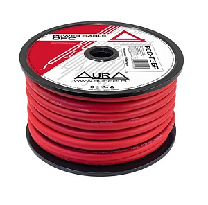 Кабель силовой, TOFC, 2AWG/35мм2, 1м т.красный