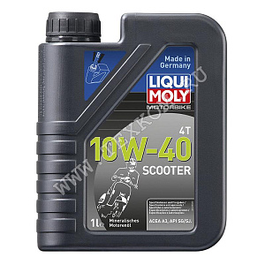 Масло моторное LIQUI MOLY для скутеров 4такт. 10W-40HD 1л