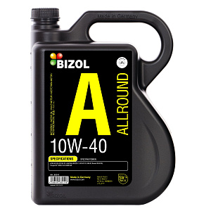 Масло моторное BIZOL Allround SN A3/B4 10W40 синт. 5л***