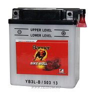 Аккумуляторная батарея BANNER BIKE Bull 3+элект YB3L-B 98х56х110 Австрия (ETN-503 013 003)
