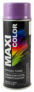 Краска MAXI COLOR фиолетовая аэрозоль 400мл