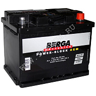 Аккумуляторная батарея BERGA 6СТ60 обр. AGM Power Block PB-N9 242х175х190 (ETN-560 901 068)
