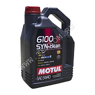 Масло моторное MOTUL 6100 SYN-CLEAN 5W40 п/синт. 4л.