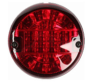 Фонарь задний LED прав./лев под кабель 1шт 24V красный