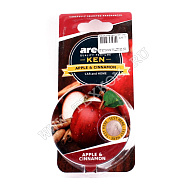 Ароматизатор AREON KEN BLISTER (apple&cinnamon)