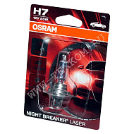 Лампа 12V H7 (55) PX26d+130% NIGHT BREAKER LASER 12V Osram