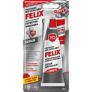 Герметик-прокладка FELIX серый 100гр