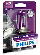 Лампа 12V H7 (55) PX26d 12V Philips Vision Plus +60%