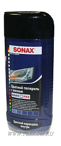 Полироль кузова SONAX NANOPRO с воском голубой 0,5л.