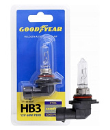 Лампа 12V HB3/9005 (60) P20d 12V Goodyear блистер