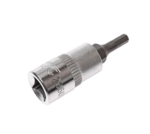Головка торцевая HEX 1/4" х H3 37мм JTC