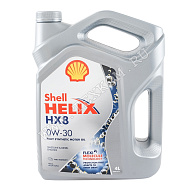 Масло моторное SHELL HELIX HX-8 0W-30 4л синт.