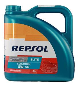 Масло моторное REPSOL Elite evolution 5W40 4л