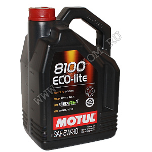 Масло моторное MOTUL 8100 Eco-Lite 5w30 синт 5л.