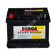 Аккумуляторная батарея BERGA 6СТ56 пр. Startblock 242х175х190 (С)