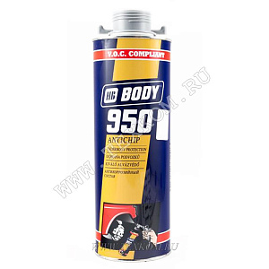 Антигравий BODY 950 серый 1л