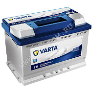 Аккумуляторная батарея VARTA 6СТ74з обр. BLUE E11 278х175х190 (ETN-574 012 068)