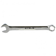 Ключ комбинированный 13 мм, CrV, матовый хром STELS