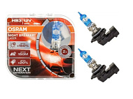 Лампа 12V HB3 (60)+150% NIGHT BREAKER LASER 3800K бокс-2шт OSRAM