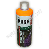 Жидкая резина KUDO оранжевая флоуресцентная 520 мл.