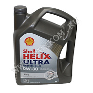 Масло моторное SHELL HELIX Professional AV-L 0W30 5л