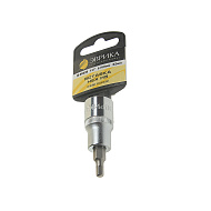 Насадка-вставка с битой Hex H5" 1/2" 22мм L=60мм (с держателем) ЭВРИКА**